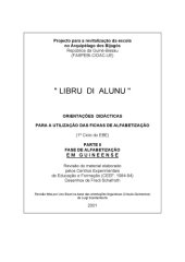 book Libru di alunu. Orientações didácticas para a utilização das fichas de alfabetização. Parte II. Fase de alfabetização em Guineense