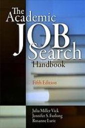 book The academic job search handbook