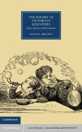 book The Poetry of Victorian Scientists: Style, Science and Nonsense