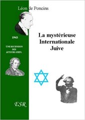 book La Mysterieuse Internationale Juive