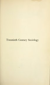 book Twentieth century sociology