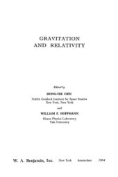 book Gravitation and Relativity