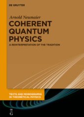 book Coherent Quantum Physics