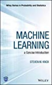 book Machine Learning: a Concise Introduction