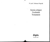 book Istoria religiei Vechiului Testament