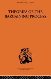 book Theories of the Bargaining Process