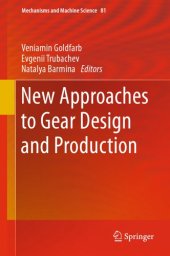 book New Approaches To Gear Design And Production