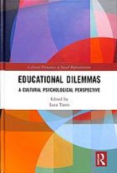 book Educational Dilemmas: A Cultural Psychological Perspective