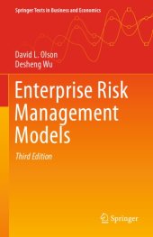 book Enterprise Risk Management Models