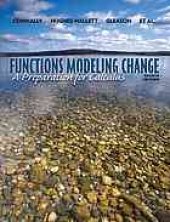 book Functions modeling change : a preparation for calculus
