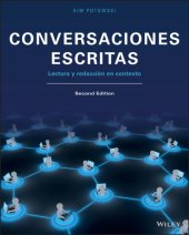 book Conversaciones Escritas: Lectura y redaccion en contexto