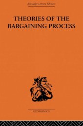 book Theories of the Bargaining Process