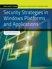 book Security Strategies in Windows Platforms and Applications