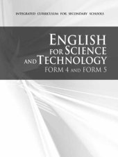 book SPM English for Science and Technology Form 4 and 5