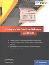 book Pricing and the Condition Technique in SAP ERP