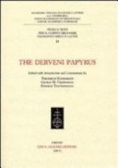 book The Derveni Papyrus