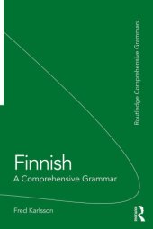 book Finnish: A Comprehensive Grammar