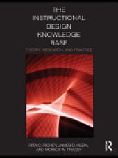 book The Instructional Design Knowledge Base: Theory, Research, and Practice