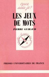 book Les jeux de mots