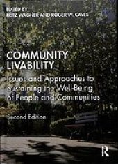 book Community livability : issues and approaches to sustaining the well-being of people and communities