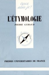 book l’étymologie