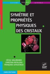 book Symétries et propriétés physiques des cristaux