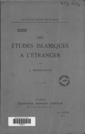 book Les études islamiques à l’étranger