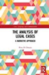 book The Analysis Of Legal Cases: A Narrative Approach