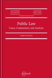 book Public Law Cases, Commentary, and Analysis