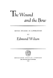 book The wound and the bow : seven studies in literature.