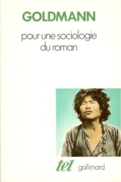 book Pour une sociologie du roman