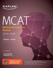 book Kaplan MCAT Behavioral Sciences Review 2019-2020