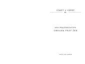 book Obrana práv ženy [A vindication of the rights of woman]