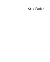 book Cold Fusion - Advances in Condensed Matter Nuclear Science