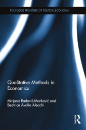 book Qualitative Methods In Economics