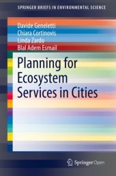 book Planning for Ecosystem Services in Cities