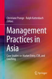 book Management Practices in Asia: Case Studies on Market Entry, CSR, and Coaching