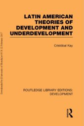 book Latin American Theories of Development and Underdevelopment