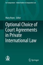 book Optional Choice of Court Agreements in Private International Law