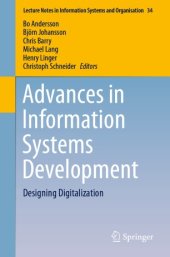 book Advances in Information Systems Development: Designing Digitalization