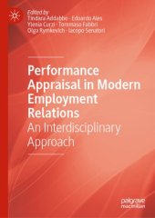 book Performance Appraisal in Modern Employment Relations: An Interdisciplinary Approach