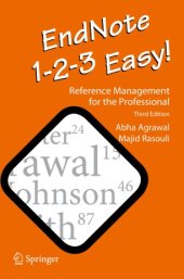 book EndNote 1-2-3 Easy!: Reference Management for the Professional