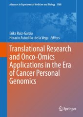 book Translational Research and Onco-Omics Applications in the Era of Cancer Personal Genomics