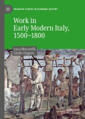 book Work in Early Modern Italy, 1500–1800