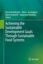 book Achieving the Sustainable Development Goals Through Sustainable Food Systems