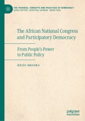 book The African National Congress and Participatory Democracy: From People's Power to Public Policy