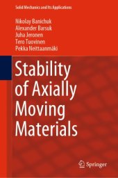 book Stability of Axially Moving Materials