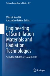 book Engineering of Scintillation Materials and Radiation Technologies: Selected Articles of ISMART2018