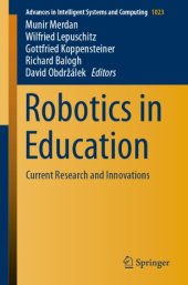 book Robotics in Education: Current Research and Innovations