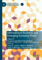 book International Business and Emerging Economy Firms: Volume II: European and African Perspectives